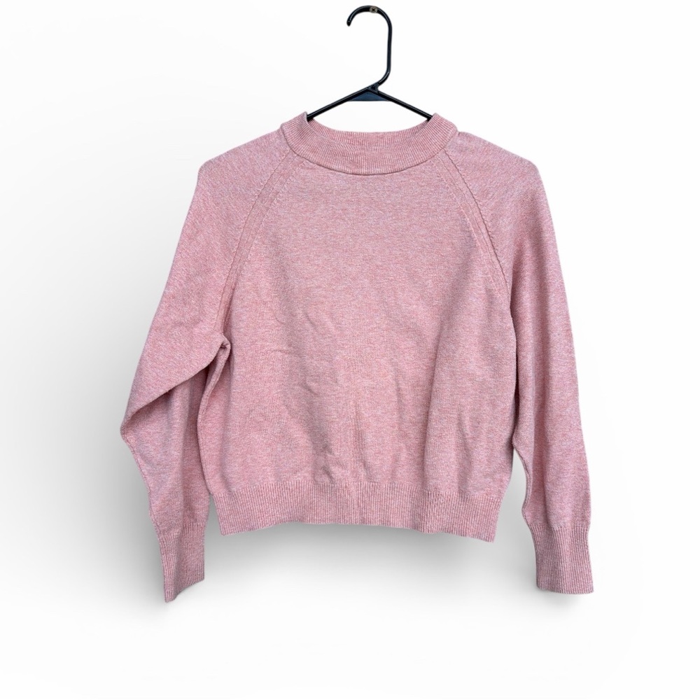 a new day Women's Cowl Neck Sweater - Soft Pink